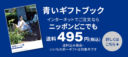 青いギフトブック