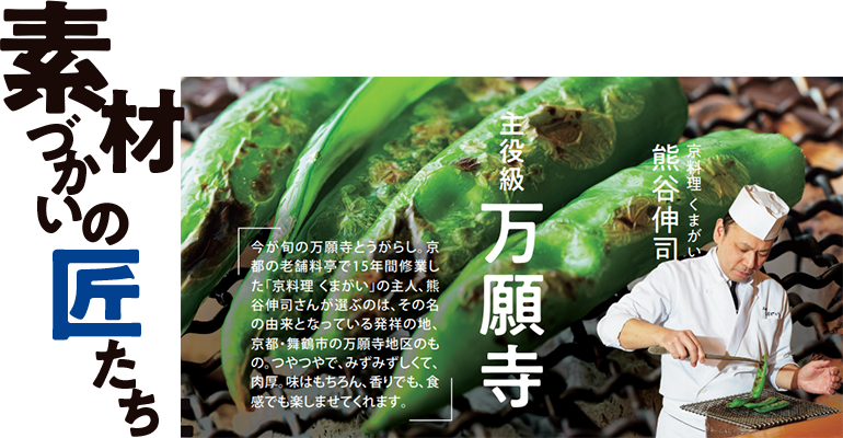 素材づかいの匠たち