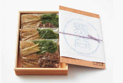 兵庫･西宮｢京料理 くまがい｣ 万願寺とうがらしと京ごぼう･和牛の山椒煮