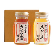 ｢ミールミィ｣
産地限定 
国産蜂蜜詰合せ（小）
税込4,104円