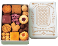 〔秋田･くら吉〕KURAKICHI あきたフルーツクッキー缶