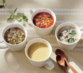 〔スープストック
トーキョー〕
〔フリーズドライ〕
6種のスープ8個セット