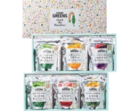 〔カゴメ GREENS 
Catch the Rainbow〕
食べるスムージー
レインボーギフト 6袋入
