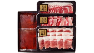 鹿児島黒豚しゃぶしゃぶセット
（だししゃぶ用鍋だし付）