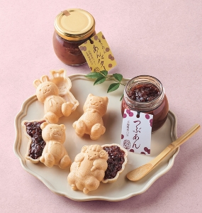 〔京らく製あん所〕季（とき）のあん･どうぶつのもなか詰合せ
