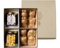 〔京らく製あん所〕季（とき）のあん･どうぶつのもなか詰合せ