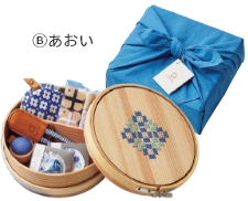 〔Cohana〕曲げわっぱの道具箱 お裁縫セット