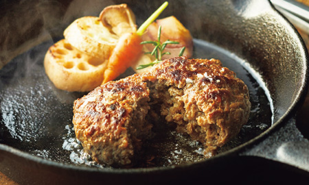 愛媛「YUBOKU(ゆうぼく)」はなが牛ハンバーグセット