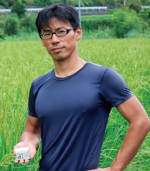 絶滅危惧種と言われる品種との出会いをきっかけに栽培を始めた 濵﨑龍一。