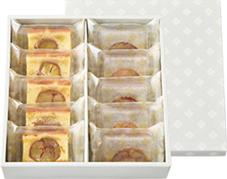 秋田･角館｢くら吉｣ マロンケークアソート（10個入）