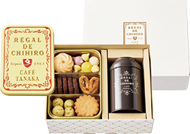 愛知･名古屋｢カフェタナカ｣ ジョーヌ･ドゥ缶とオリジナル紅茶のセット