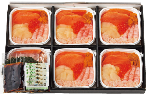 北海道｢根室海産｣ 海鮮丼の具セット
