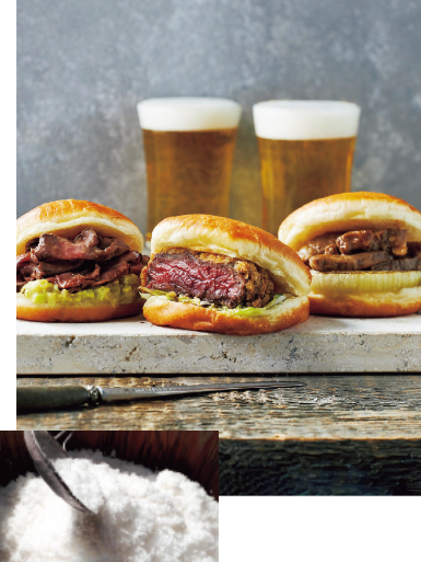 福岡｢&Beignet（アンドベニエ）｣
              佐賀牛を愉しむブリオッシュバーガー
              