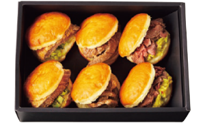 福岡｢&Beignet（アンドベニエ）｣
                佐賀牛を愉しむブリオッシュバーガー
                