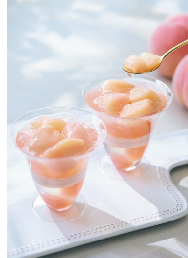 大阪｢Patisserie Torkuchen
              (パティスリー　トルクーヘン)｣
              完熟白桃ゼリーのパフェ 6個入
              