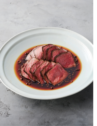 京都｢木乃婦｣
和歌山県産赤山椒のローストビーフ

