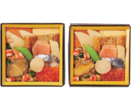 東京｢すきやばし次郎｣
鮨ちらし2個セット