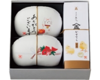 〔まめや金澤萬久〕
豆菓子･ひよこの
カステラ詰合せ
