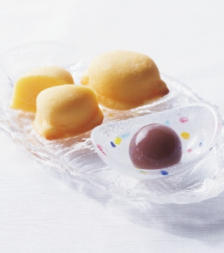 大阪｢餡焚き屋中井｣
水ようかん玉&レモンケーキ