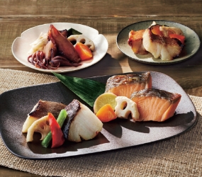 〔富惣〕
レンジで簡単! 
お魚料理詰合せ