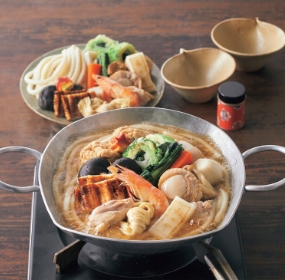 冷凍うどんすき