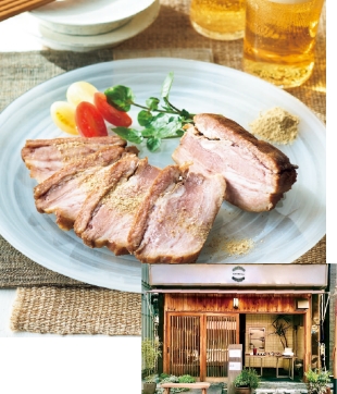 メイドイン東京にこだわった、旨みいっぱいの焼豚。