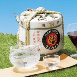 兵庫｢白鷹｣
清酒阪神タイガース菰冠