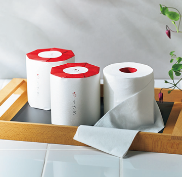 〔望月製紙〕うさぎ化粧箱入り 
トイレットペーパー