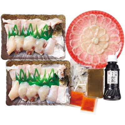とらふぐ刺身と鍋の福円満セット