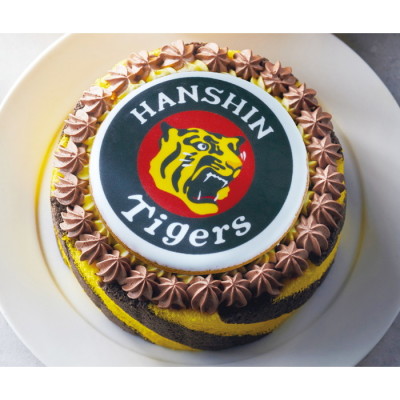 タイガースエンブレムケーキ