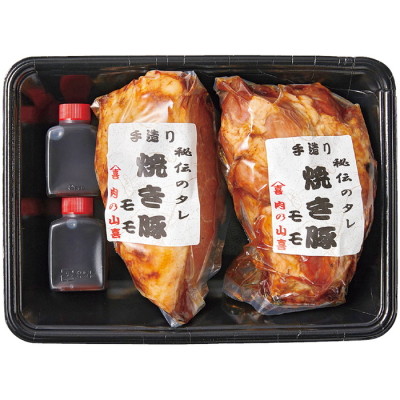 秘伝のタレ焼き豚