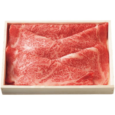 国産黒毛和牛 上ロースすき焼き用牛肉 400g