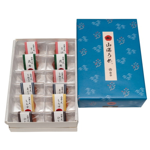 【プレミアム】＜美彩山海＞山海うめ　八個入*5 プレミアム】＜美彩山海＞山海うめ 八個入の通販なら紀州 梅真鯛梅 岩谷