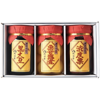 丹波黒甘煮･和栗甘露煮詰合せ