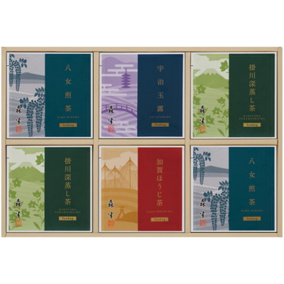 諸国銘茶ティーバッグ詰合せ
