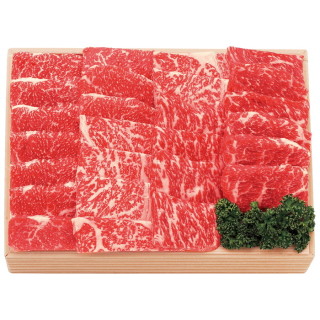 黒毛和牛 焼肉用牛肉盛合せ　590g