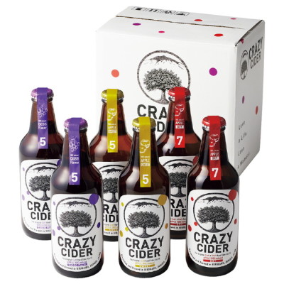 CRAZY CIDER 3種6本セット