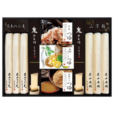 三種のつゆで味わう老舗の三涼麺