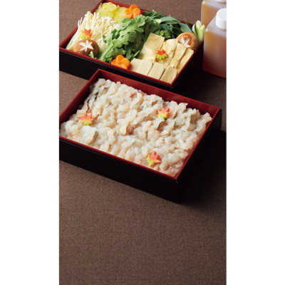 活鱧のしゃぶしゃぶセット