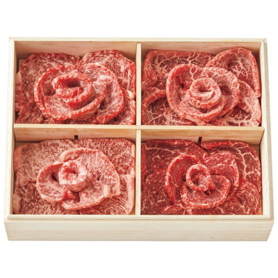 松阪牛･近江牛 焼肉用牛肉食べくらべ 600g