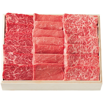 黒毛和牛 焼肉用牛肉盛合せ 590g