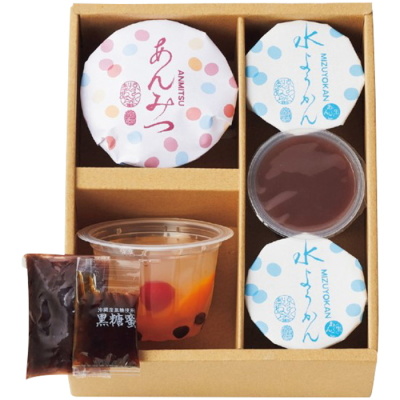 あんみつ･水ようかん詰合せ5個入