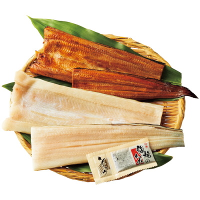 天女の羽衣 あなご一夜干･蒲焼詰合せ