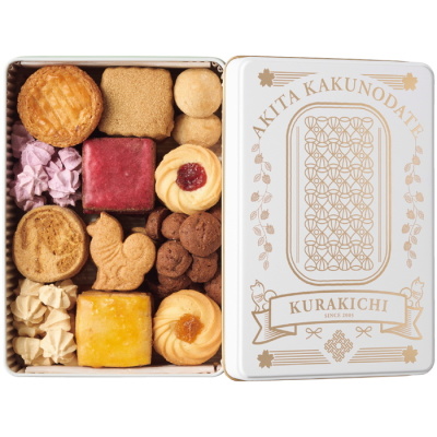KURAKICHI あきたフルーツクッキー缶