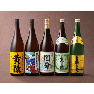 鹿児島 芋焼酎5本セット