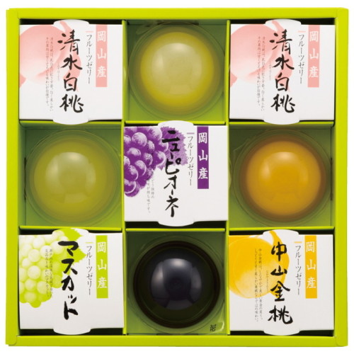 岡山産フルーツゼリー詰合せ Cr 阪急からのお中元 阪急百貨店公式通販 Hankyu Gift Mall