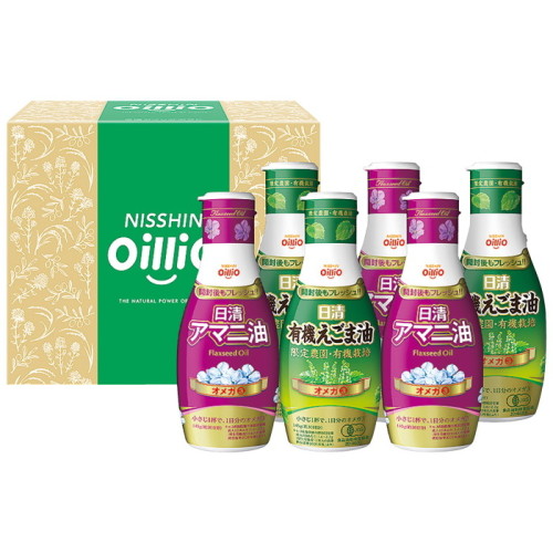 有機えごま油 アマニ油ギフトbox Cr 阪急からのお中元 阪急百貨店公式通販 Hankyu Gift Mall