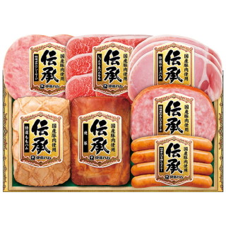 伝承国産豚肉ハム詰合せ