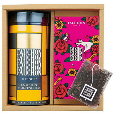 さくらももこフォション　フォションブレンド4本　ローズ2本　計6本セット フォション(FAUCHON)｜阪急からのお中元｜阪急百貨店公式通販