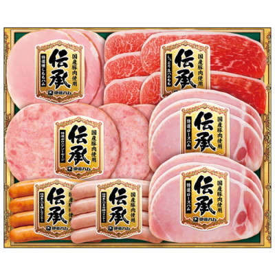 伝承国産豚肉ハム詰合せ